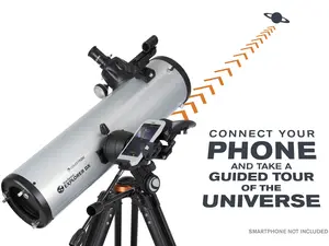 Celestron StarSense Explorer DX 130AZ Smartphone App-Enabled Newtonian Reflector Telescope