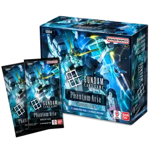 Bandai Gundam Card Game Phantom Aria Booster Box (GD04) + 2 Lucky Packs Bundle