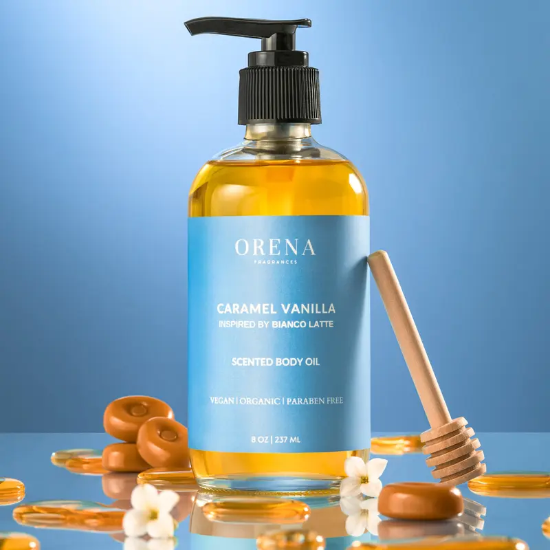 CARAMEL VANILLA BODY OIL | Orena Fragrances