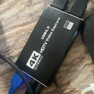 4K Video Capture Card 1080P 60fps HD Video Recorder Grabber For OBS Capturing Game Card Live With USB3.0 Cable HDTV Cable