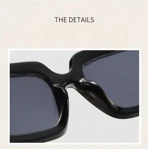 Oversized Square For Women - Sparkling Rhinestone Fashion - Protection Eyewear For Big Face