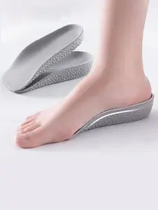 Arch Support Height Increase Shoe Insoles, Breathable Eva Half-Pads, 7 Point Height Boosters Unisex, Foot Arch Support