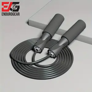 Adjustable Jump Rope – Tangle-Free Steel Cable with Foam Handles | Smart Skipping for Cardio & Portable Fitness | ENDUROGEAR