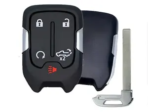 NEW Smart Remote Key Compatible with Chevrolet Silverado 2019-2020, 13529632, HYQ1EA