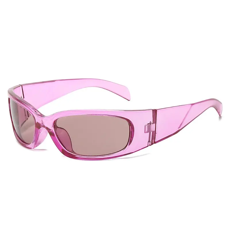 Unisex Full Rim Sports Sunglasses, Windproof Wraparound Eyewear with Sun Protection for Motorcycle Riding and Outdoor Activities, Motorcyclists, Outdoor Safety