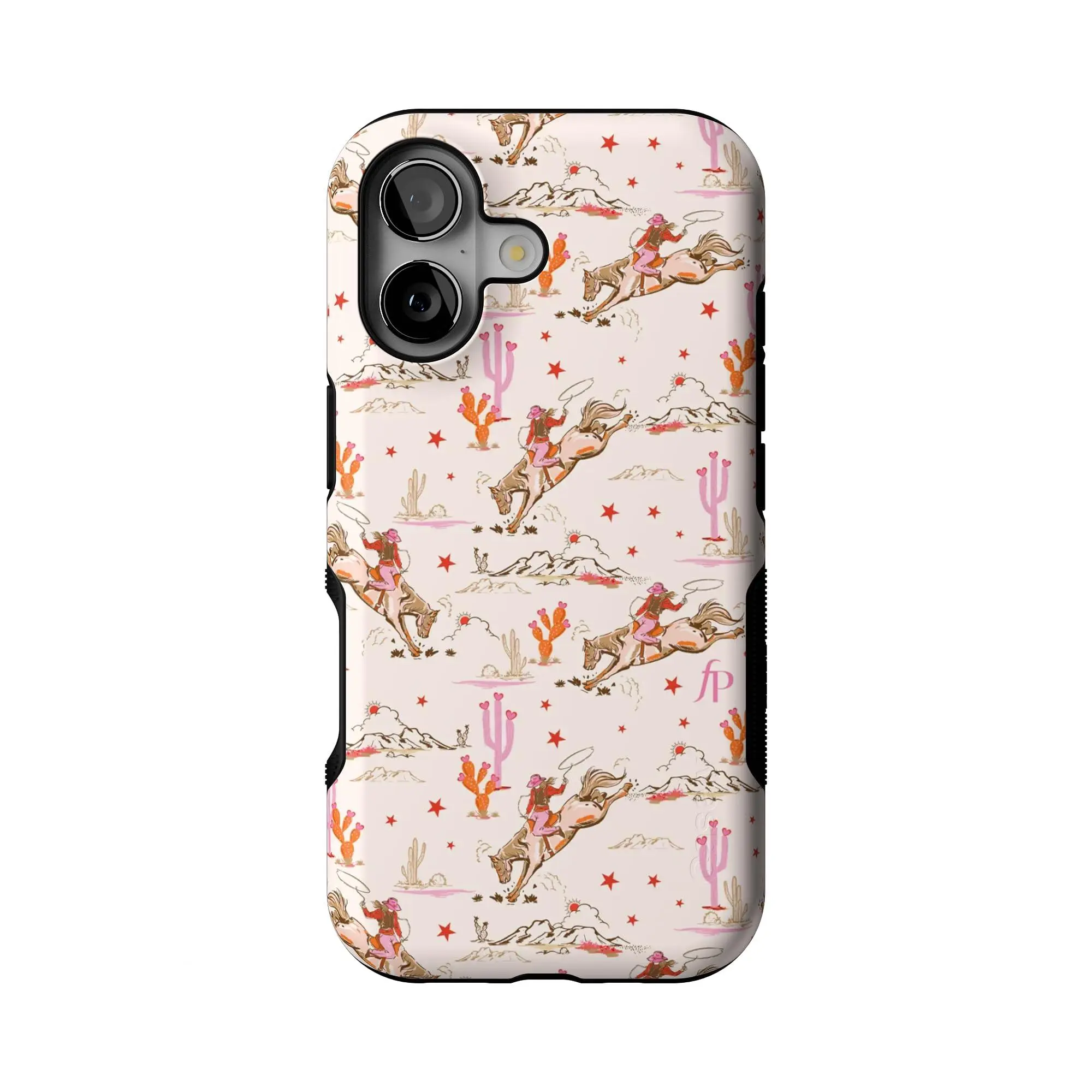 Casely iPhone 17 Case | FashionPass x Casely | Cowgirl Canyon | Bold Protective Design | Compatible with MagSafe