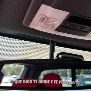 Que Dios Te Cuide Y Te Proteja Car Decal Personalized Religious Message for Vehicle Decoration Windshield Sticker Vinyl Application Daily Reminder