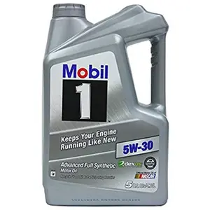 Mobil 1  5 qt. 5W30 Synthetic Oil Bottle