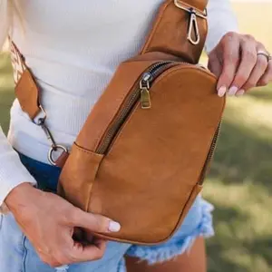 Brown crossbody