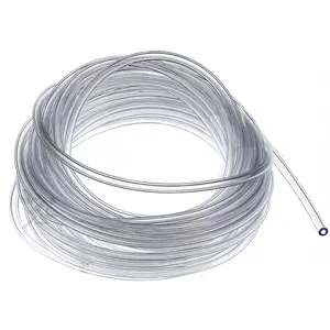 Clear Flexible 1/16" ID x 1/8" OD Vinyl Tubing