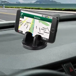 Car Phone Holder Stands Rotatable Support Anti Slip Mobile Universal Smartphone Holder 360 Degree Mount Dashboard GPS Navigation Universal Auto Accessories Car Cellphone Mount Adjustable Phone Stand