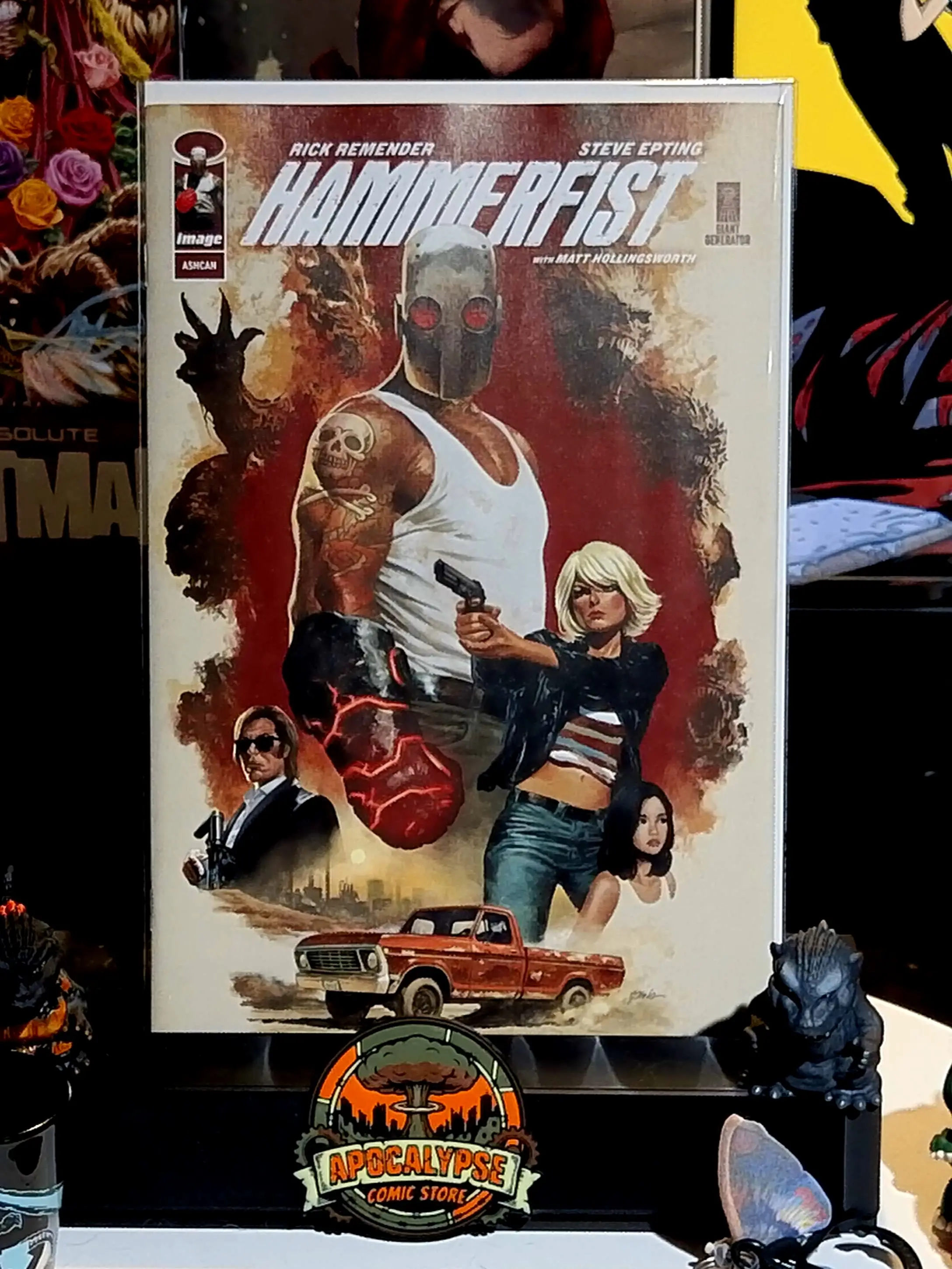 HAMMERFIST Ashcan Comic Image Comics Upcoming release