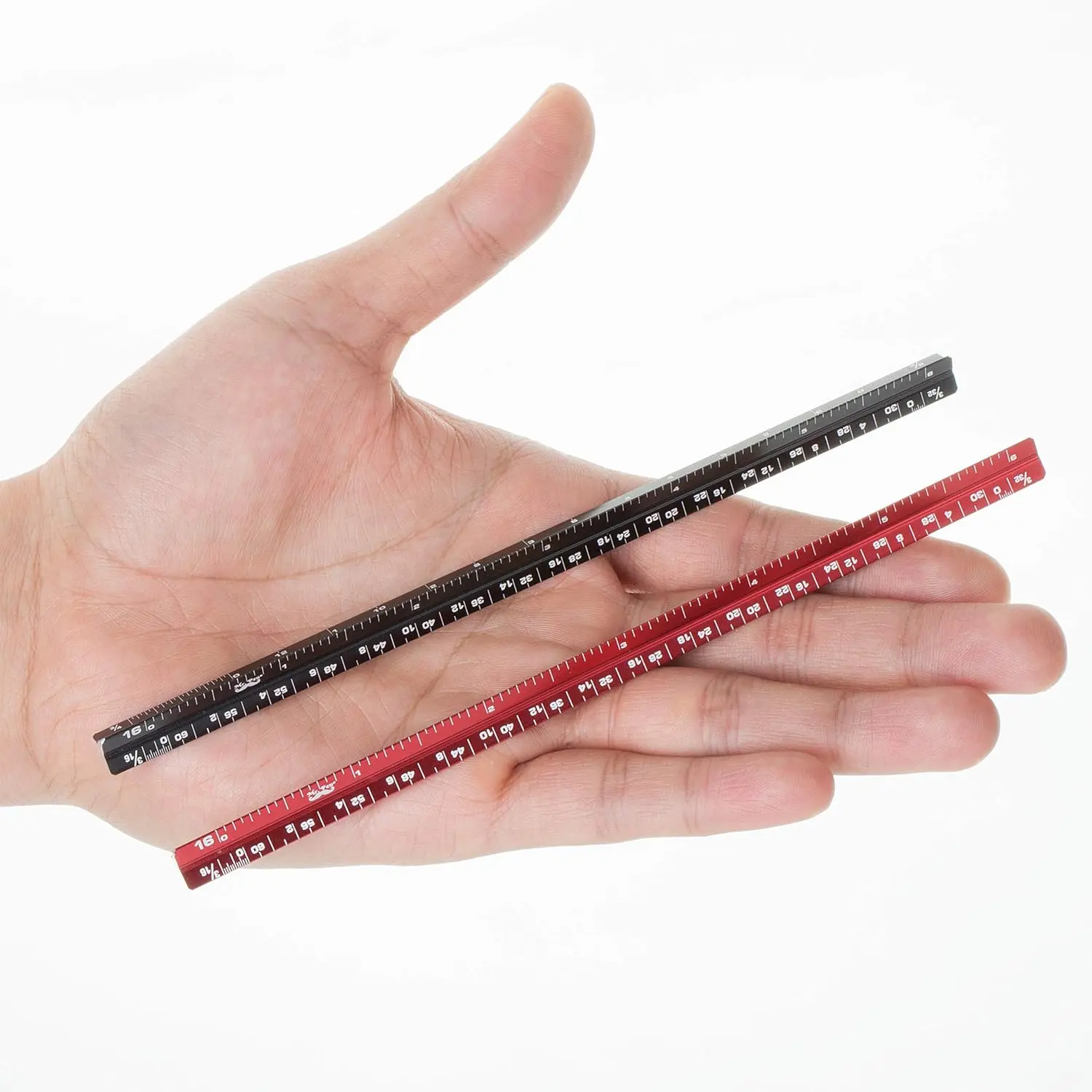 - 6 Inch, 2 Pack, Pocket Size Ruler, Small Architectural Scale - 6 Inch, 2 Pack, Pocket Size Ruler, Small Architectural Scale