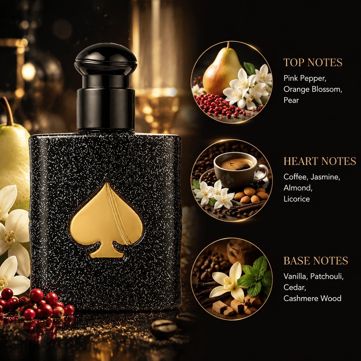 Women's The Language of Flowers 4-Piece Citrus Fragrance Set (25ML x 3 + 30ML) - High-End Gift Box, Notes of Pink Pepper, Orange Blossom, Pear, Coffee, Jasmine, Sandalwood, Peach, Blackcurrant - Long-Lasting Daily  Citrus Fragrance distinct scent