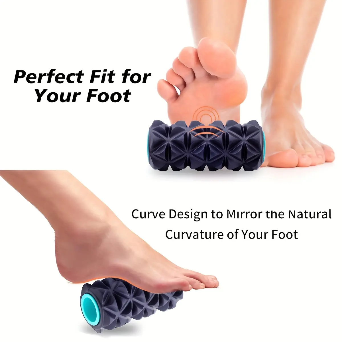 Mini Foam Massage Roller, Portable Foot Massager, Full Body Massage