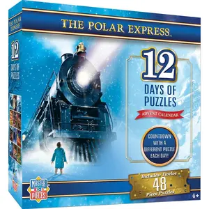 The Polar Express 12 Days of Jigsaw Puzzles - Advent Calendar