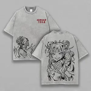 My Hero Academia Himiko Toga Printed Unisex Washed T-Shirt30