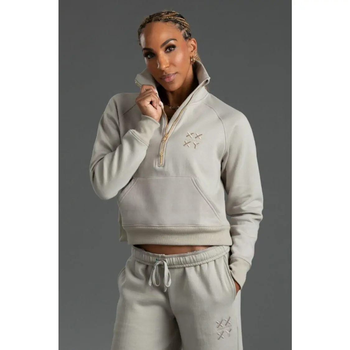 Fearless Fleece Zip with Logo (XX)