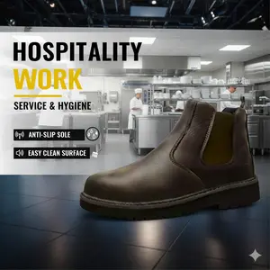 Steel Toe Safety Shoes for Men: Maximum Protection, Built to Survive Punctures & Smashes in Hard Jobs