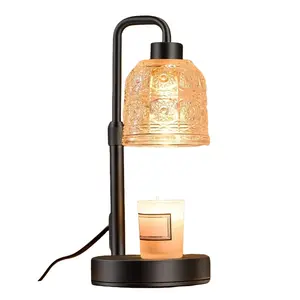 Candle Warmer Lamp with Timer Dimmer, Adjustable Height Wax Melt Warmer for Jar Candles