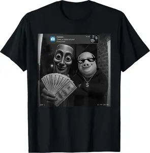 Tung Tung Tung Sahur John Pork There is Motion at Your Front Door Meme Brainrot T-Shirt Funny Graphic Tees
