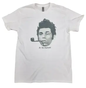 Vintage 90s 1997 Seinfeld The Kramer white T-Shirt