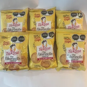 6 pack Tia Rosa Mini Polvoroncitos Caseros. 6 pk Mini bags of 50 grams each. Delicious Mexican favorites .