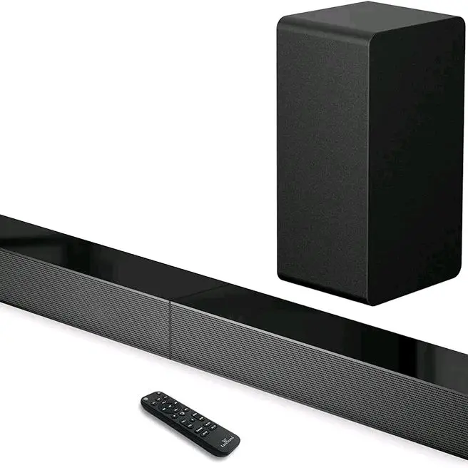 2.1 CH Sound Bar with Subwoofer, 31" Soundbar for Smart TV with HDMI, Optical, AUX, Bluetooth, USB - Surround Sound System