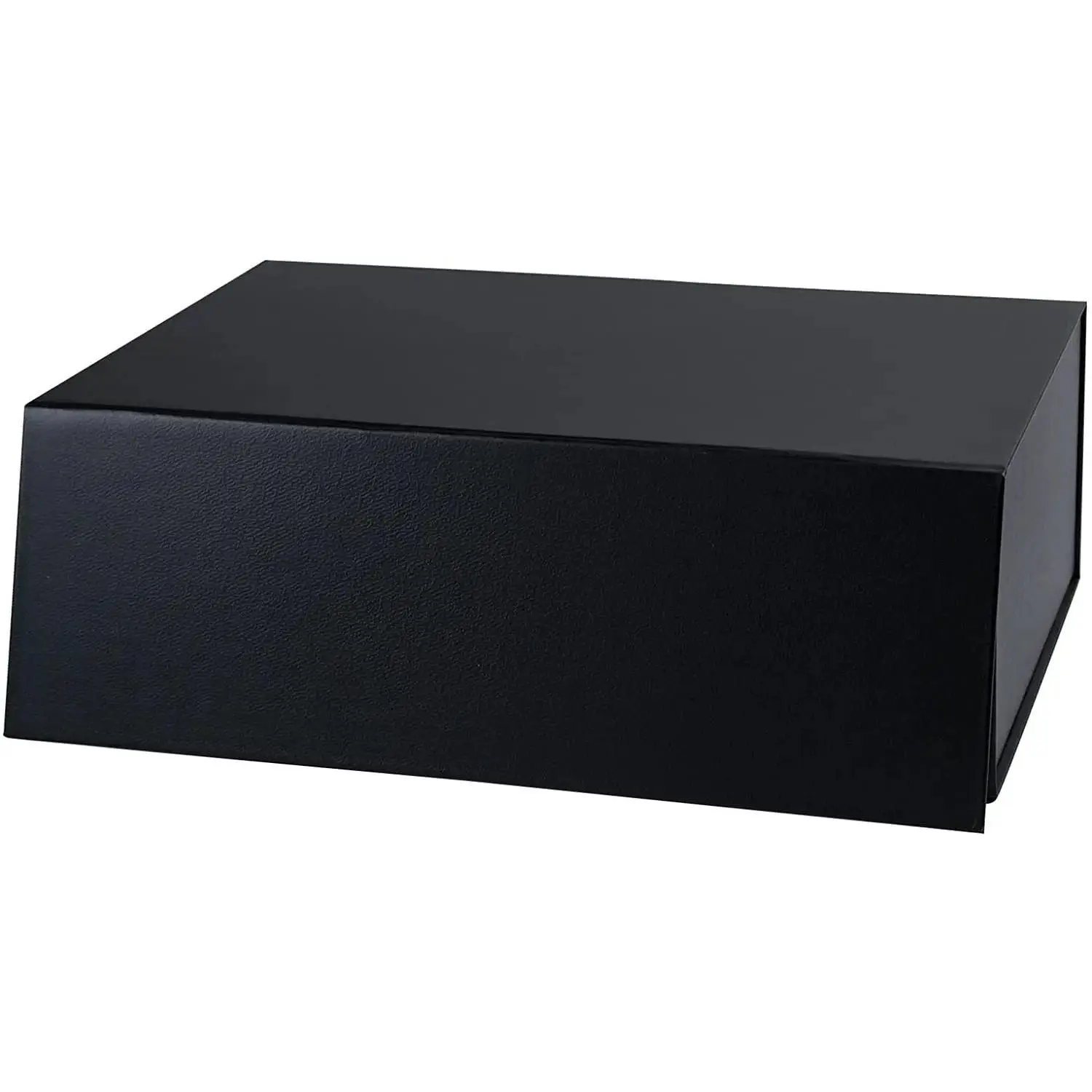 14" X 9" X 4.3" Collapsible Gift Box with Magnetic Closure - Black