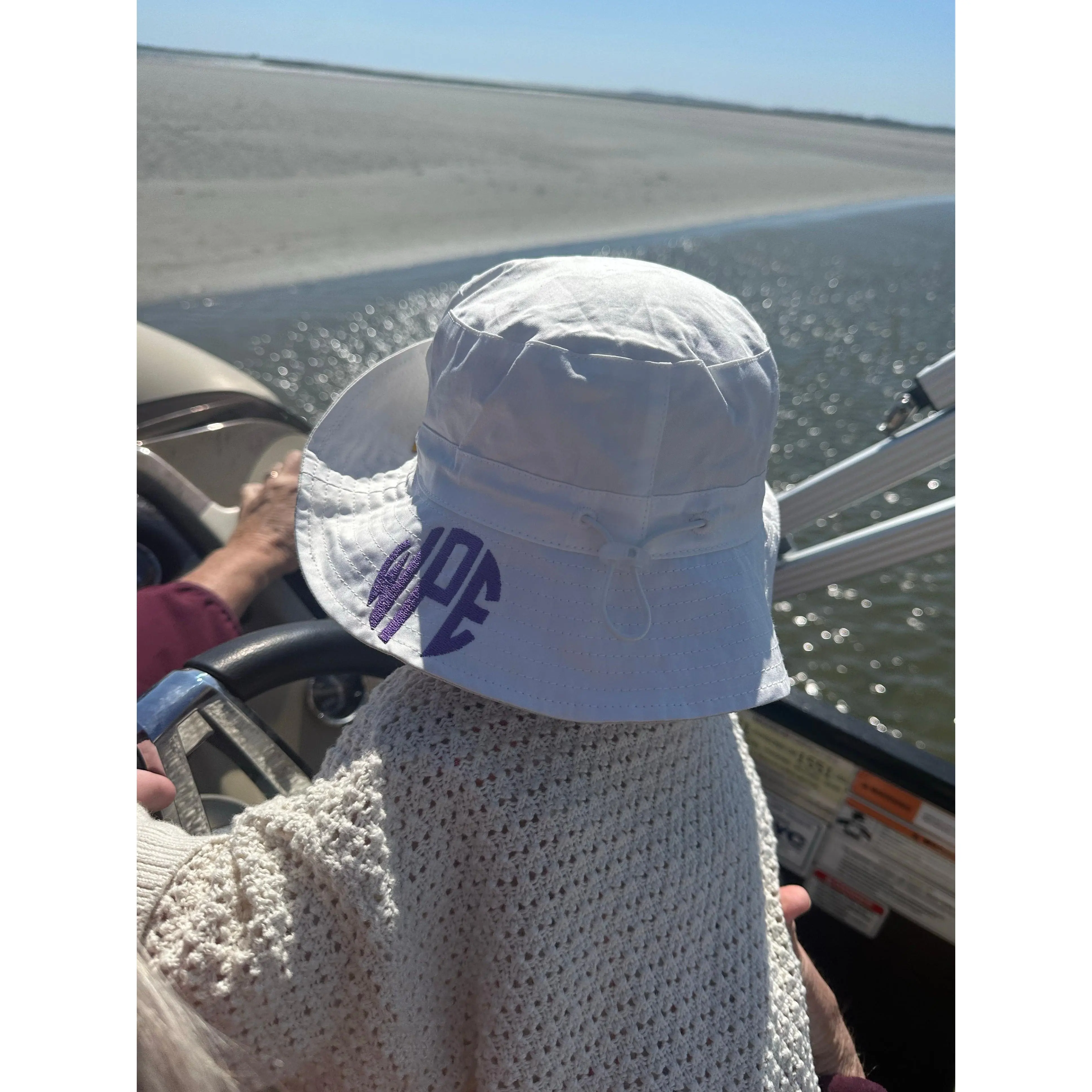 Custom Monogram Baby Sun Hat – Personalized Bucket Hat for Summer