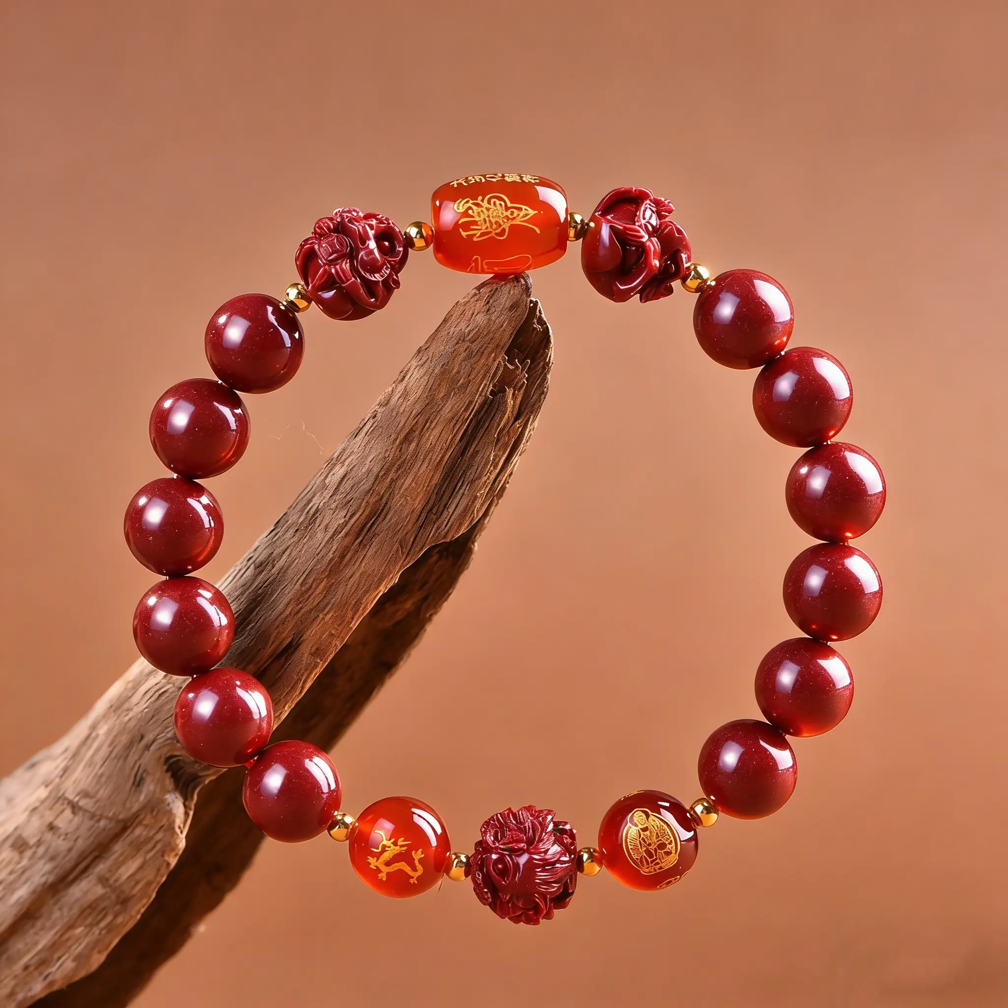 Pup CZ Unisex Beaded Chinese Zodiac Fashion Bracelet - 2026 Year of the Horse Ethnic Motif Costume Jewelry, Tai Sui Bad Luck Warding Family Protection Accessory, Jewelry Gift, Jewelry Gifts
