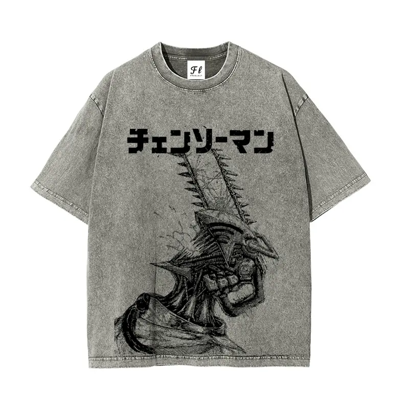 Stand Acid wash tee Star Platinum × Stone Free Graphic JoJo's