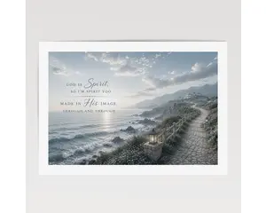 God is Spirit (Neutral) — Poster