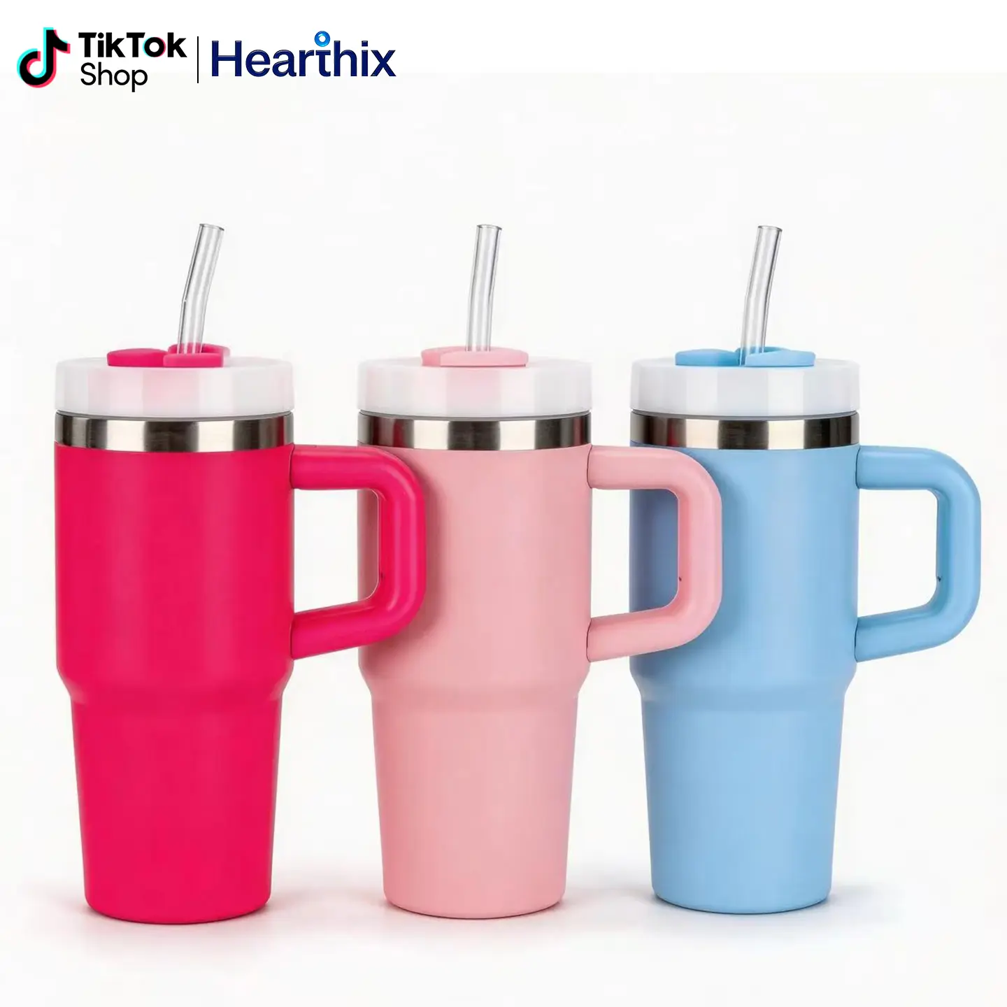 14oz BPA-Free Stainless Steel Toddler Travel Mug with Lid - Double Wall Vacuum Insulated Reusable Flask, Leakproof Handle Drinkware, Silicone Straw, Slideseal Lid, Straw Cap, 24+hr Ice Retention, Cup Holder-Friendly Car Interior Stowing Accessory