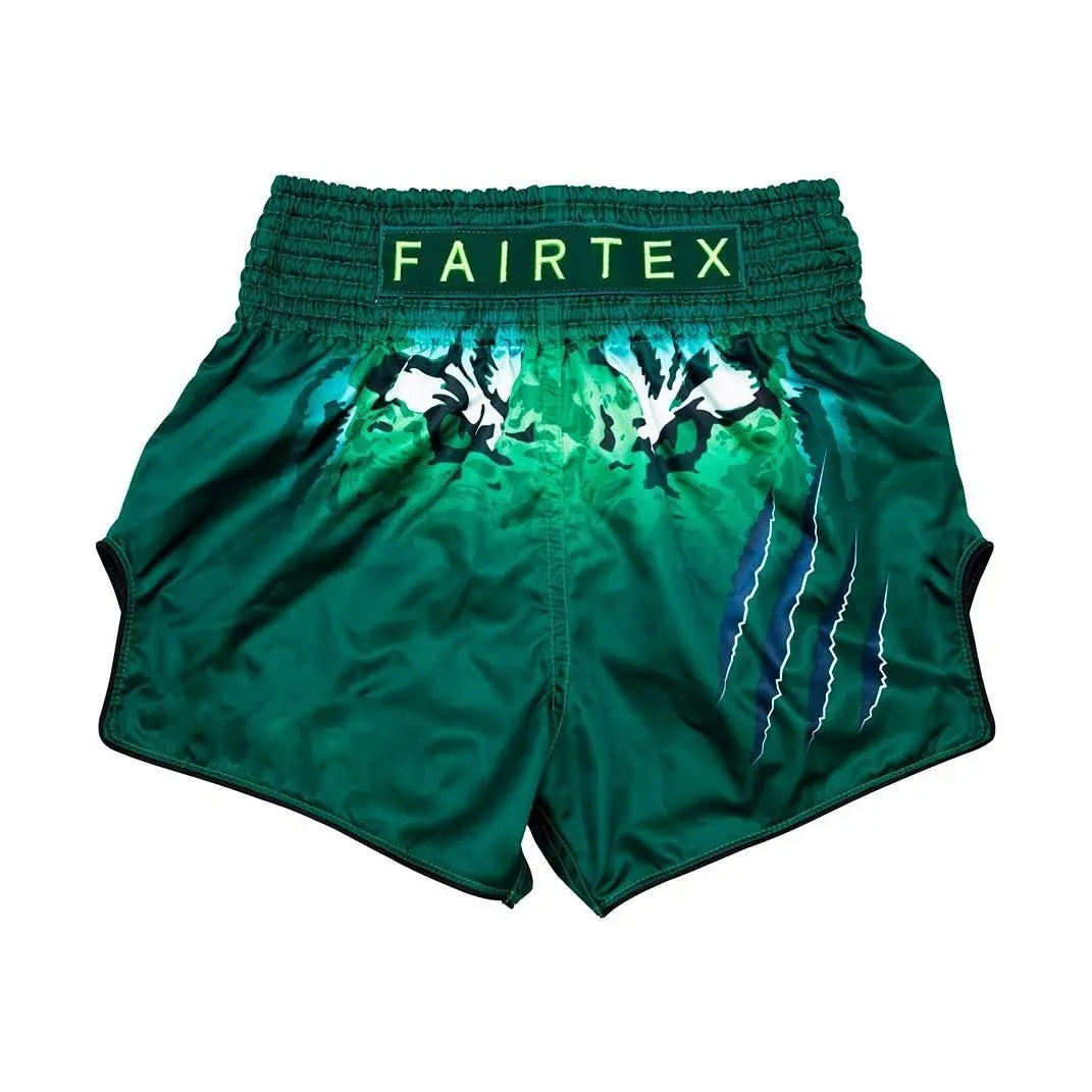 Fairtex BS1913 Tonna Slim Cut Muay Thai Boxing Shorts, Martial Arts Style Men's Sports Shorts