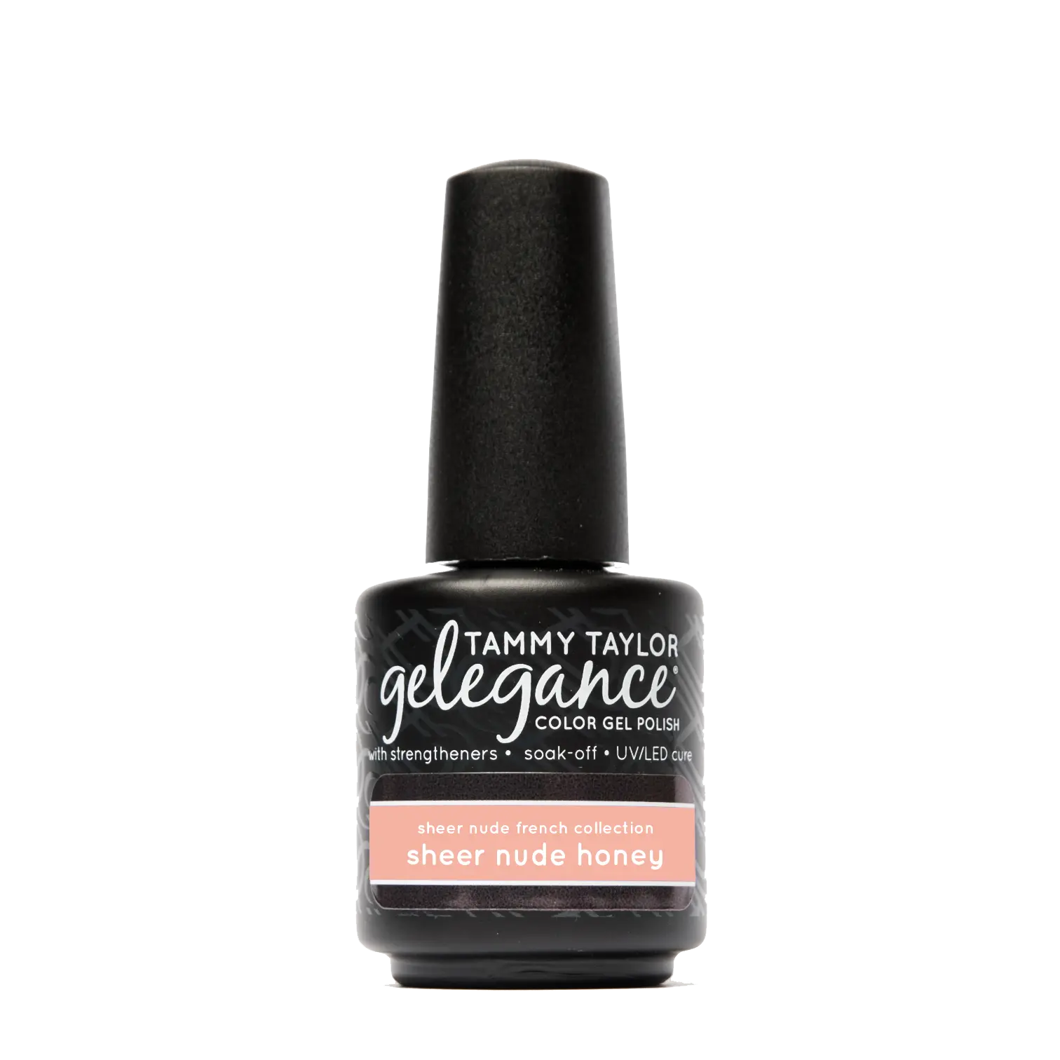 Tammy Taylor Gelegance Sheer Nude Honey Gel Polish - Strengthens Nail, Suitable for UV Light Use, Ideal for Nail Care and Manicure