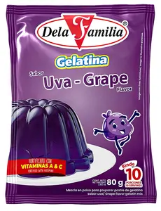 Gelatina Uva (12 Pack) – Sabor Dulce y Refrescante