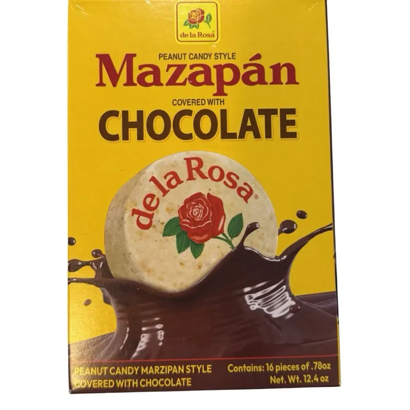 Chocolate covered Mazapan 16 pieces  Bonbon Candy Snack Sweet