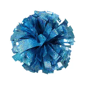 4 Inch Holographic Metallic Pom (Sold Individually)