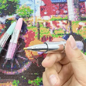 3pcs/set of Lip-shaped Jewelry Making Tools And Accessories ,Diamond Embroidery Pen, 5D Diamond Painting Tools, Diamond Dotting