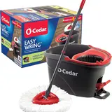 O-Cedar EasyWring Spin Mop & Bucket | Removes over 99% of Bacteria | Safe on All Hard Floors