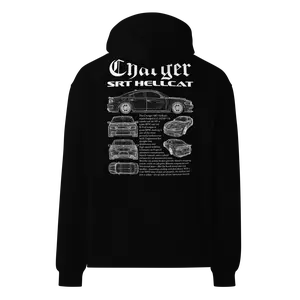 DRYVN Charger SRT Hellcat Oversized Hoodie