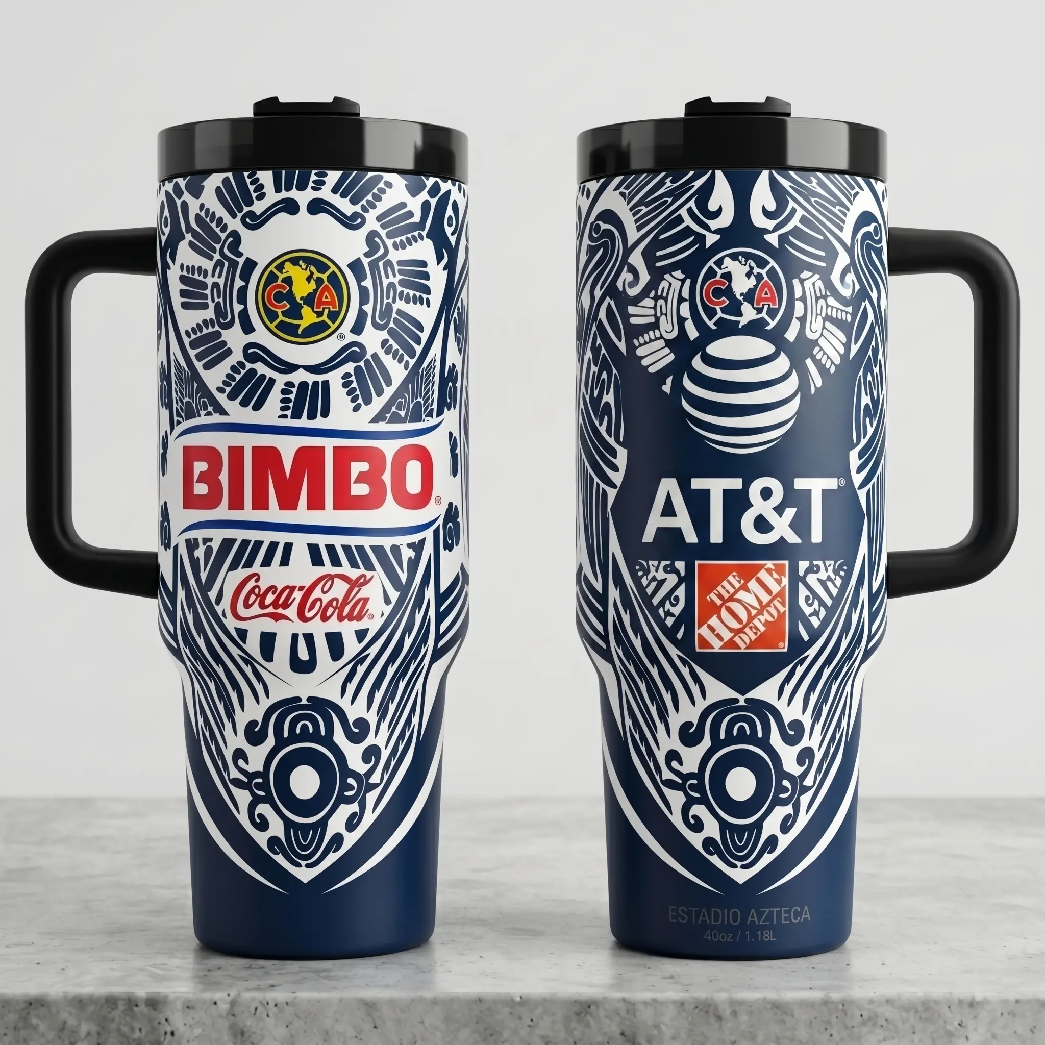 Design 3 - 40oz Handle Black 