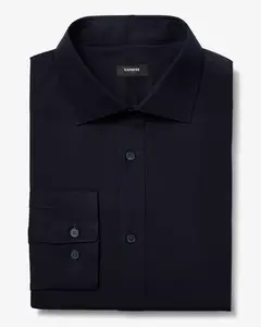 Express Modern Slim Spread Collar Stretch Cotton 1MX Dress Shirt