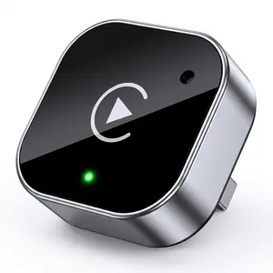 2-in-1 Wireless CarPlay & Android Auto Adapter, Plug & Play CarPlay Dongle Converts Wired to Wireless, Fast Auto-Connect, No Delay, Compact Design for iPhone & Android with USB/USB-C Port