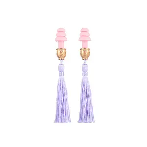 Holly Tassel Ear Plugs in Lavender Dream Inspired By BAT