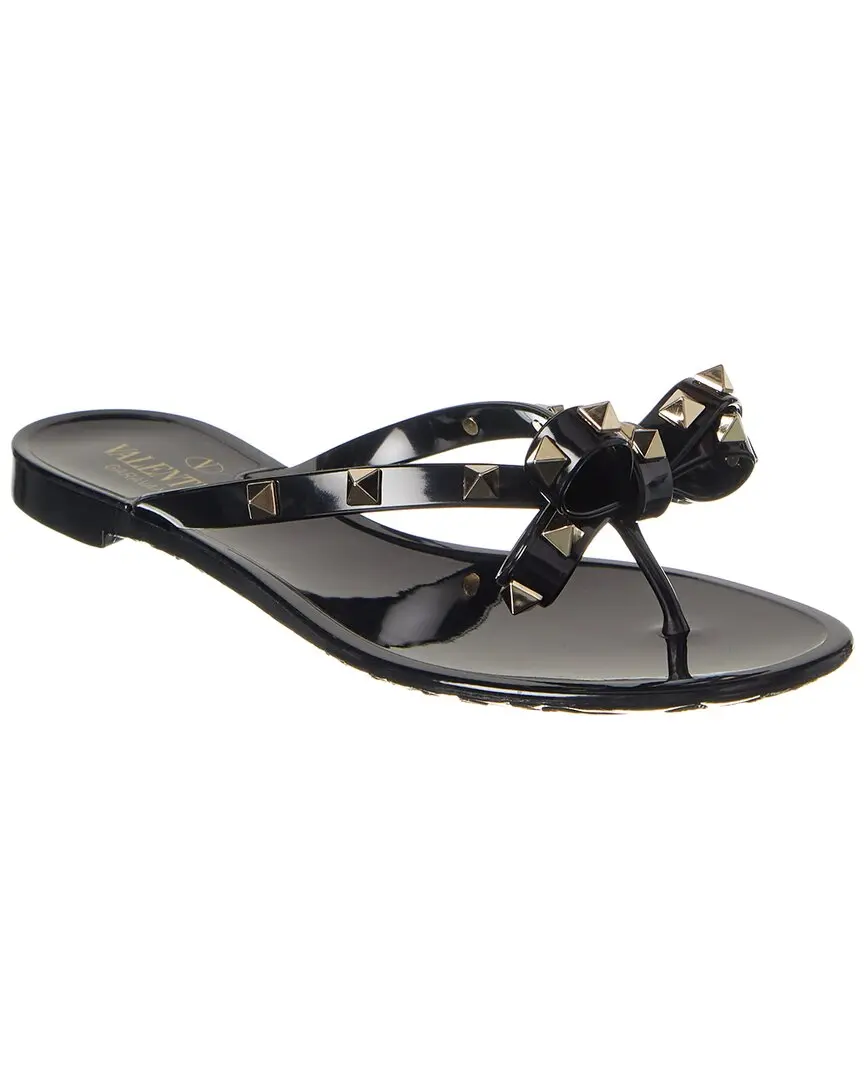 Valentino Rockstud Rubber Flip Flop