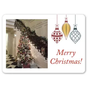 Pack of 10 Post Cards (EU + Rest of World) with Envelopes- Merry Christmas (Other Size)