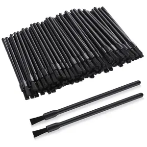 100 Pcs Lip Brushes Disposable Nail Polish Brushes Disposable Lip Brushes Lip Wand Disposable Applicators Lipstick Lip Gloss Wands Nail Polish Brush Multifunctional Makeup Brushes for Women