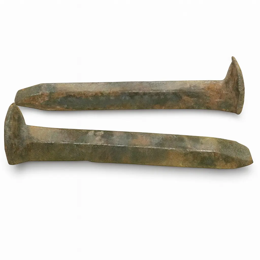 Linea 1 PCS Hand-Forged Steel Clavo de Linea - Religious Iron Reinforcement Nail for Santería & Ifá Offerings (Oggun)